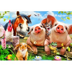 Bluebird Puzzle (70370) - Howard Robinson: "Petting Farm" - 260 pièces