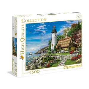 Clementoni (31673) - Dominic Davison: "Romantic Lighthouse" - 1500 pièces