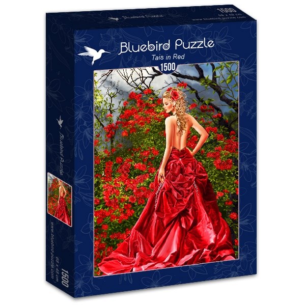 Bluebird Puzzle (70276) - Nene Thomas: "Tais in Red" - 1500 pièces