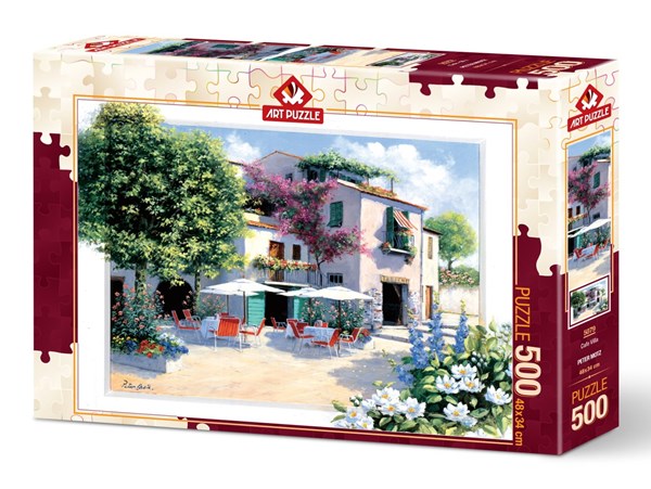 Art Puzzle (5079) - Peter Motz: "Cafe Villa" - 500 pièces