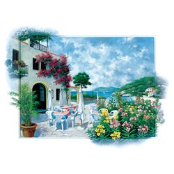 Art Puzzle (5026) - Peter Motz: "Beach Cafe" - 260 pièces