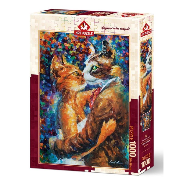 Art Puzzle (4226) - "Dance of the Cats in Love" - 1000 pièces