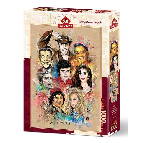 Art Puzzle (4235) - "Yeşilçam" - 1000 pièces