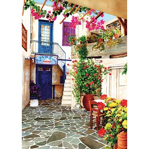 Art Puzzle (4581) - "Flower Courtyard" - 260 pièces