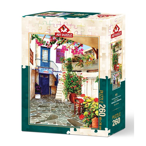 Art Puzzle (4581) - "Flower Courtyard" - 260 pièces