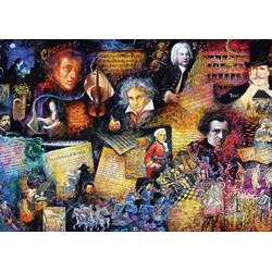 Art Puzzle (5031) - Bill Bell: "Music Lover" - 260 pièces