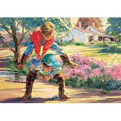 Art Puzzle (5032) - Corinne Hartley: "Children" - 260 pièces