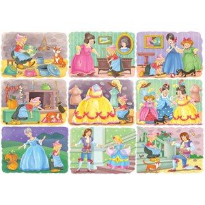 Bluebird Puzzle (70354) - "Cinderella" - 100 pièces