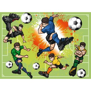Ravensburger (10693) - "In Football Fever" - 100 pièces