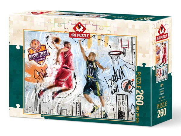 Art Puzzle (4580) - "Basketball" - 260 pièces
