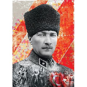 Art Puzzle (4377) - "Mustafa Kemal Atatürk" - 1000 pièces