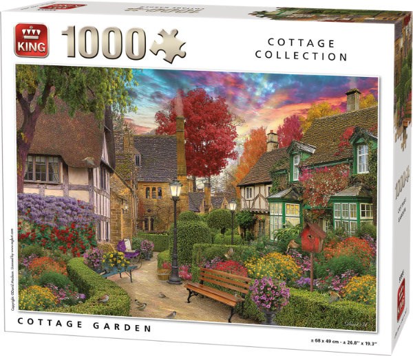 King International (55955) - "Cottage Garden" - 1000 pièces