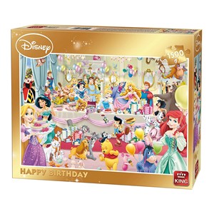 King International (85523) - "Disney, Happy Birthday" - 1500 pièces