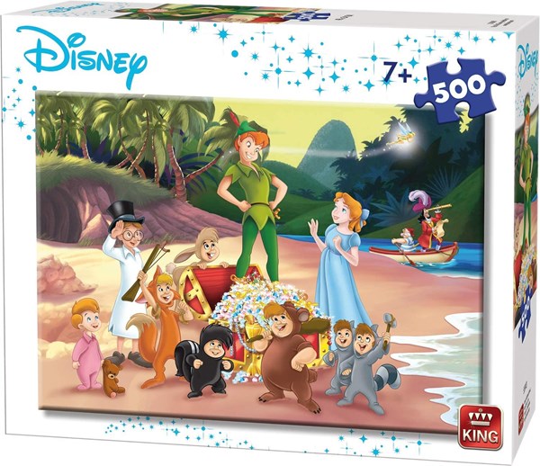 King International (55913) - "Disney, Peter Pan" - 500 pièces