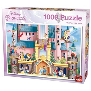 King International (55917) - "Disney Princess" - 1000 pièces