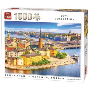 King International (55952) - "Gamla Stan, Stockholm, Sweden" - 1000 pièces