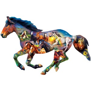 MasterPieces (72052) - "Wild Horse" - 1000 pièces