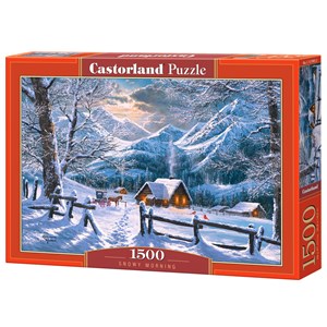 Castorland (C-151905) - "Snowy Morning" - 1500 pièces