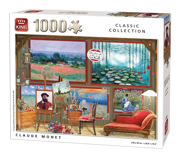 King International (55864) - "Claude Monet" - 1000 pièces