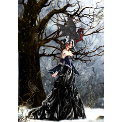 Bluebird Puzzle (70424) - Nene Thomas: "Queen of Shadows" - 1000 pièces