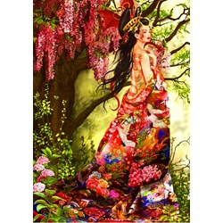 Bluebird Puzzle (70426) - Nene Thomas: "Silk" - 1000 pièces