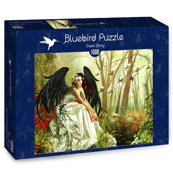 Bluebird Puzzle (70427) - Nene Thomas: "Swan Song" - 1000 pièces