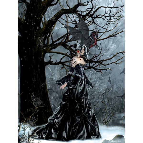 SunsOut (67634) - Nene Thomas: "Queen of Shadows" - 1000 pièces