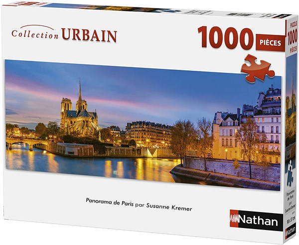 Nathan (87577) - "Paris, France" - 1000 pièces