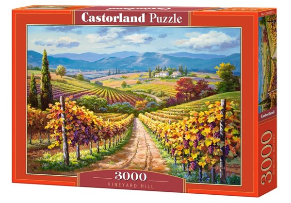 Castorland (300587) - "Vineyard hill" - 3000 pièces