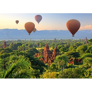 Schmidt Spiele (58956) - "Hot Air Balloons Mandalay Myanmar" - 1000 pièces