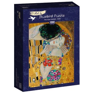 Bluebird Puzzle (60079) - Gustav Klimt: "The Kiss, 1908" - 1000 pièces