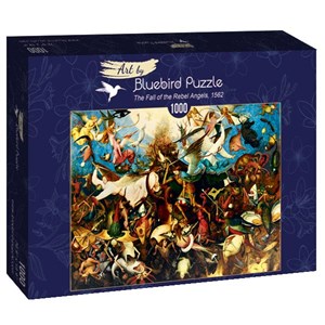 Bluebird Puzzle (60032) - Pieter Brueghel the Elder: "The Fall of the Rebel Angels, 1562" - 1000 pièces