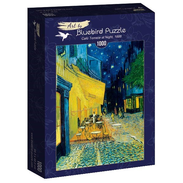 Bluebird Puzzle (60005) - Vincent van Gogh: "Café Terrace at Night, 1888" - 1000 pièces
