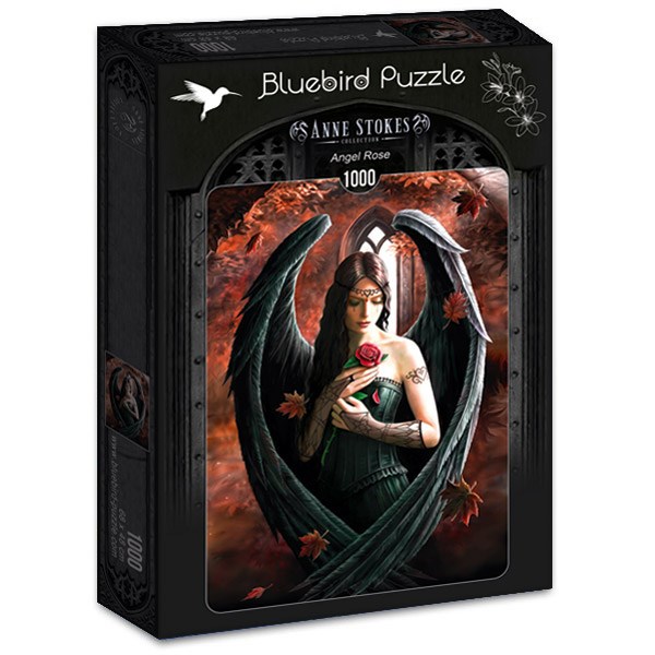 Bluebird Puzzle (70437) - Anne Stokes: "Angel Rose" - 1000 pièces