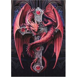 Bluebird Puzzle (70439) - Anne Stokes: "Gothic Guardian" - 2000 pièces