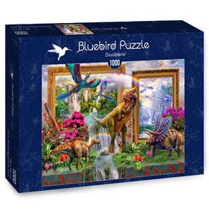 Bluebird Puzzle (70139) - Jan Patrik Krasny: "Dinoblend" - 1000 pièces