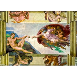 Bluebird Puzzle (60053) - Michelangelo: "The Creation of Adam, 1511" - 1000 pièces