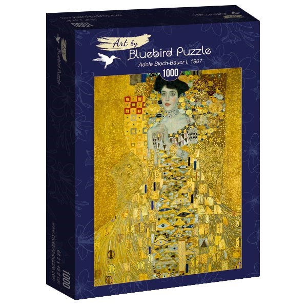 Bluebird Puzzle (60019) - Gustav Klimt: "Adele Bloch-Bauer I, 1907" - 1000 pièces