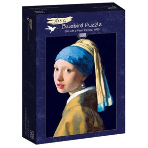 Bluebird Puzzle (60065) - Johannes Vermeer: "Girl with a Pearl Earring, 1665" - 1000 pièces