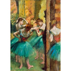 Bluebird Puzzle (60047) - Edgar Degas: "Dancers, Pink and Green, 1890" - 1000 pièces
