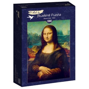Bluebird Puzzle (60008) - Leonardo Da Vinci: "Mona Lisa, 1503" - 1000 pièces