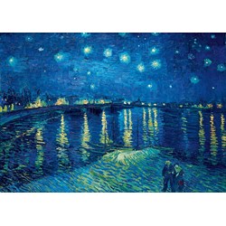 Bluebird Puzzle (60002) - Vincent van Gogh: "Starry Night over the Rhône, 1888" - 1000 pièces