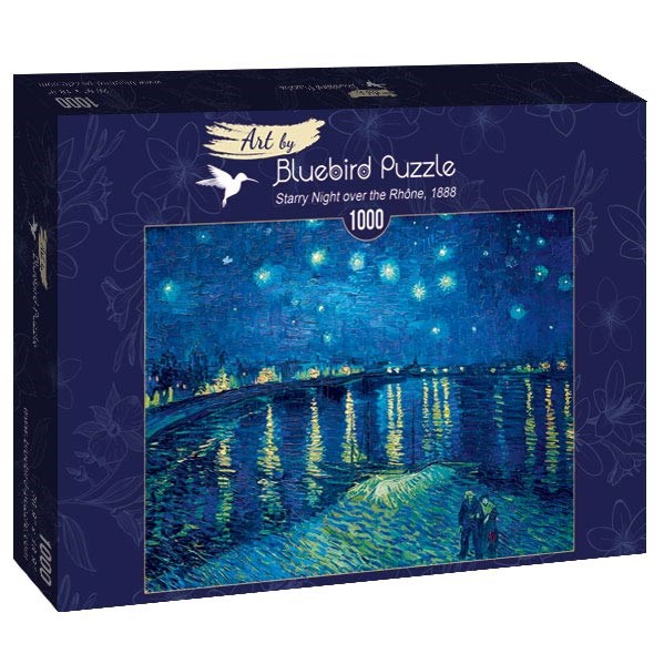 Bluebird Puzzle (60002) - Vincent van Gogh: "Starry Night over the Rhône, 1888" - 1000 pièces