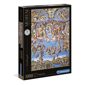 Clementoni (39497) - Michelangelo: "The last Judgement" - 1000 pièces