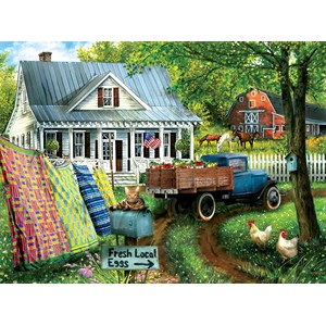 SunsOut (28771) - Tom Wood: "Countryside Living" - 1000 pièces