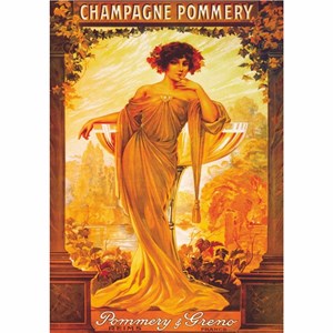 D-Toys (69474) - "Vintage Posters, Champagne Pommery" - 1000 pièces