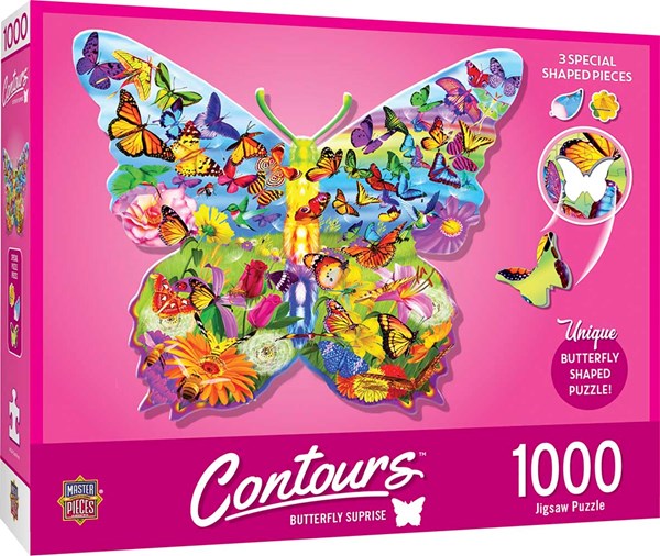 MasterPieces (72051) - "Butterfly" - 1000 pièces