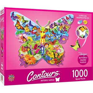 MasterPieces (72051) - "Butterfly" - 1000 pièces