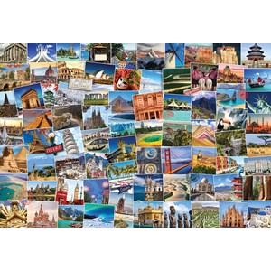 Eurographics (8220-5480) - "World Globetrotter" - 2000 pièces