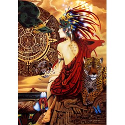 Bluebird Puzzle (70058) - "Aztec Dawn" - 1500 pièces